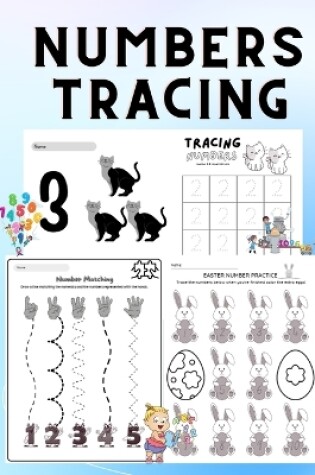 Cover of Numbers 1 - 10 Tracing Workbook