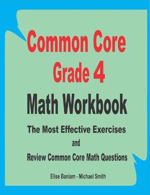 Book cover for Common Core Grade 4 Math Workbook