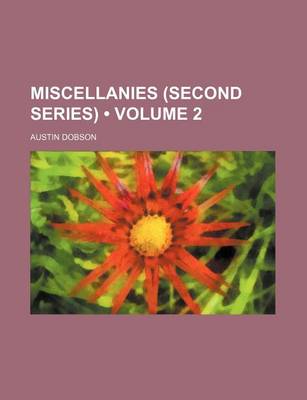 Book cover for Miscellanies (Second Series) (Volume 2 )