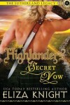 Book cover for The Highlander's Secret Vow