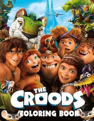 Book cover for The Croods Coloring Book