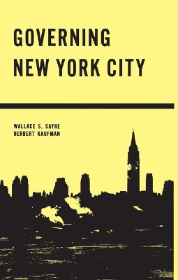 Book cover for Governing New York City