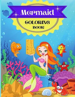 Book cover for Mermaid Coloring Book