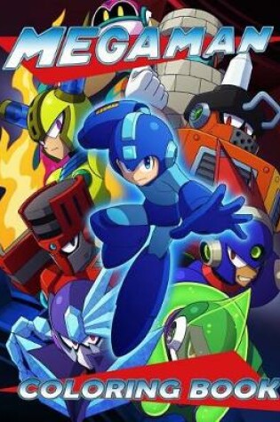 Cover of Mega Man Coloring Book