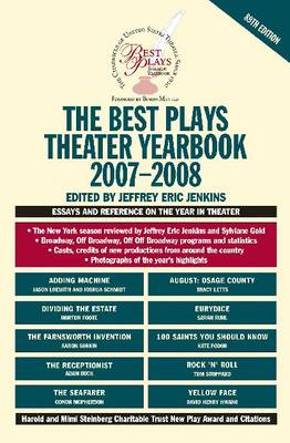 Book cover for The Best Plays Theater Yearbook 2007-2008