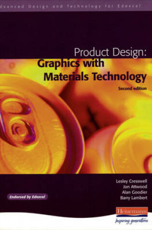 Cover of Advanced D&T for Edexcel Product Design: Graphics with Materials Technology,