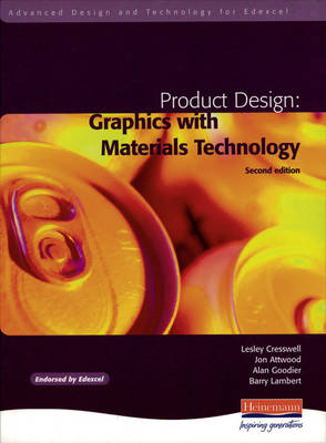 Book cover for Advanced D&T for Edexcel Product Design: Graphics with Materials Technology,