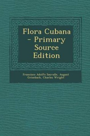 Cover of Flora Cubana