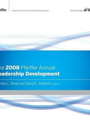 Cover of The 2008 Pfeiffer Annual: Leadership Development