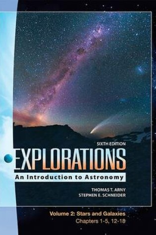 Cover of Lsc Explorations Volume 2: Stars & Galaxy (Ch 1-5, 12-17)
