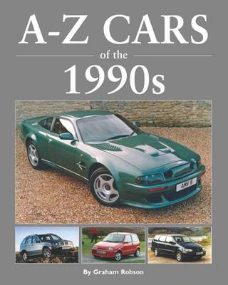 Book cover for A-Z Cars of the 1990's