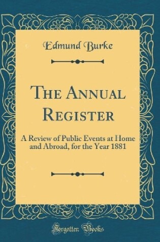 Cover of The Annual Register