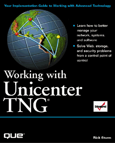 Book cover for Working with Unicenter TNG