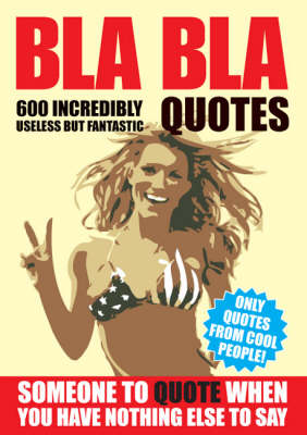 Book cover for BLA BLA Quotes