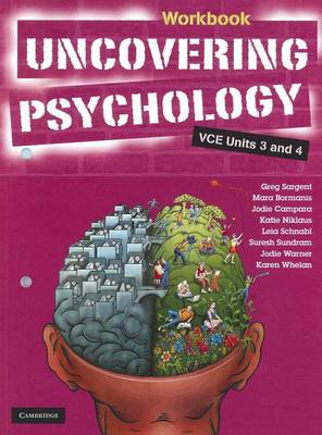 Cover of Uncovering Psychology VCE Units 3 and 4 Workbook