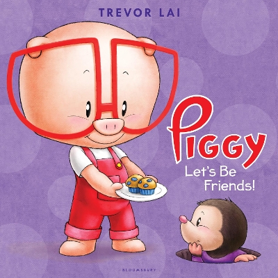 Book cover for Piggy: Let's Be Friends!