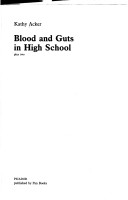 Book cover for Blood and Guts in High School Plus Two