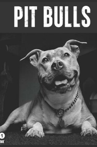 Cover of Pit Bulls 2021 Calendar