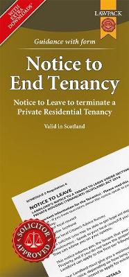 Book cover for Notice to End Tenancy