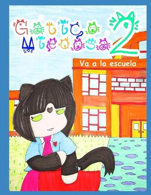 Book cover for Gatico Miedoso va a la escuela