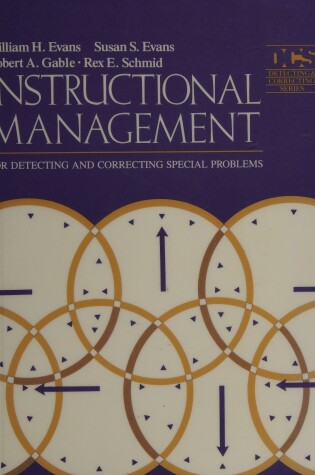 Cover of Instructional Management for Detecting and Correcting Special Problems