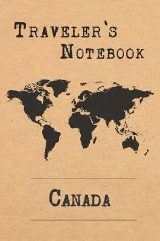 Cover of Traveler's Notebook Canada