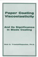 Book cover for Paper Coating Viscoelasticity and Its Significance in Blade Coating