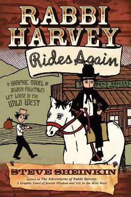 Book cover for Rabbi Harvey Rides Again