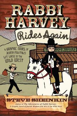 Book cover for Rabbi Harvey Rides Again