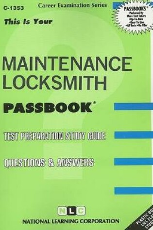 Cover of Maintenance Locksmith