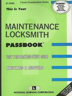 Book cover for Maintenance Locksmith