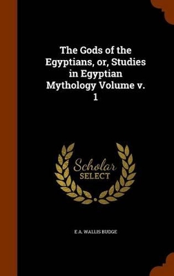 Book cover for The Gods of the Egyptians, Or, Studies in Egyptian Mythology Volume V. 1