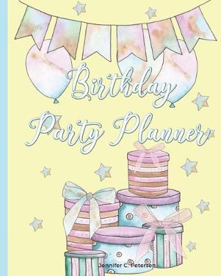 Book cover for Birthday Party Planner