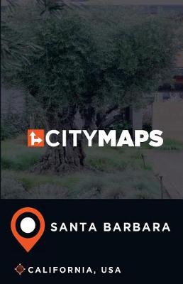 Book cover for City Maps Santa Barbara California, USA