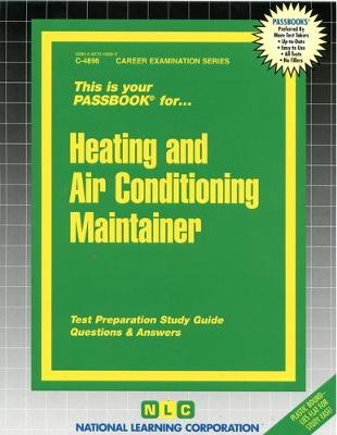 Book cover for Heating and Air Conditioning Maintainer