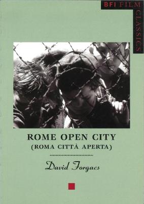 Book cover for Rome Open City: ("Roma Citta Aperta")