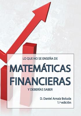 Book cover for Lo que no se ensena de Matematicas Financieras y deberias saber