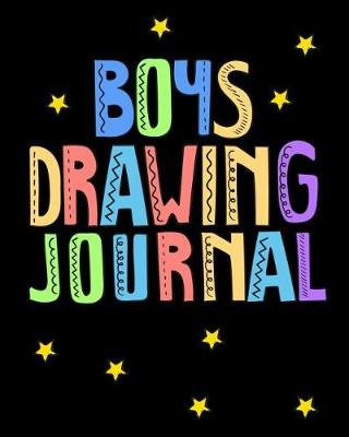 Book cover for Boys Drawing Journal