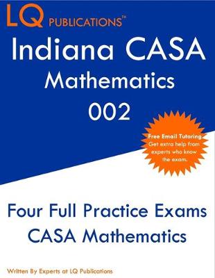 Book cover for Indiana CASA Mathematics 002