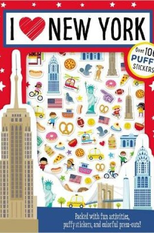 Cover of Puffy Stickers I Love New York