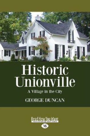 Cover of Historic Unionville