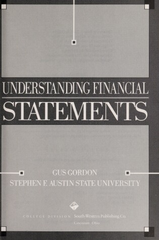 Cover of Understanding Financial Statements