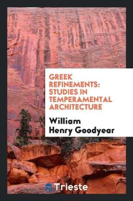 Book cover for Greek Refinements