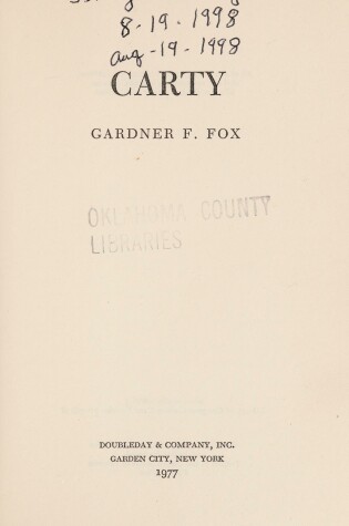 Cover of Carty