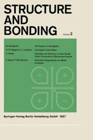 Cover of Structure and Bonding 2