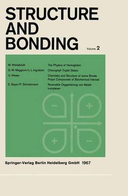 Book cover for Structure and Bonding 2