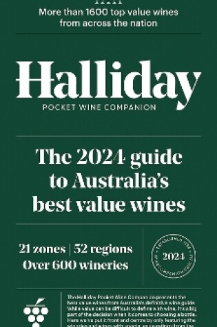 Cover of Halliday Pocket Wine Companion 2024