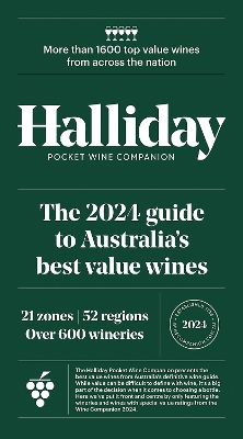 Book cover for Halliday Pocket Wine Companion 2024