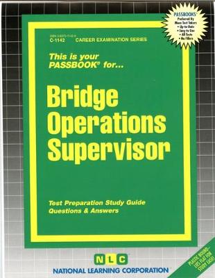 Book cover for Bridge Operations Supervisor