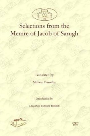 Cover of Selections from the Memre of Jacob of Sarugh